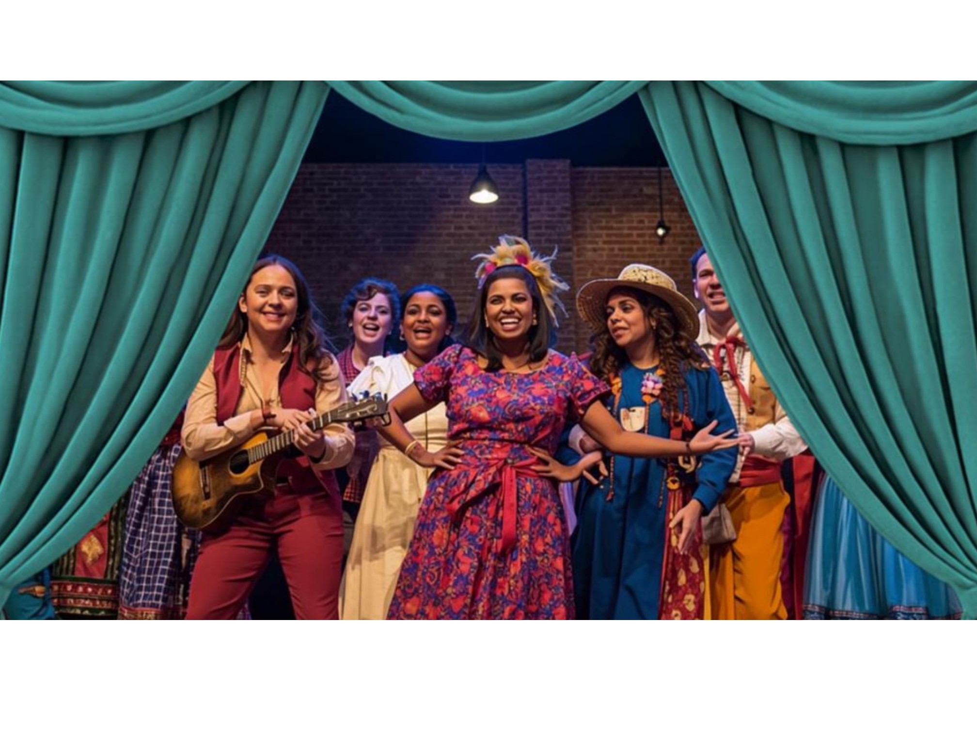M.E.W. Productions ensemble on stage
